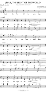 "Jesus, the Light of the World" MP3 AUDIO RECORDING