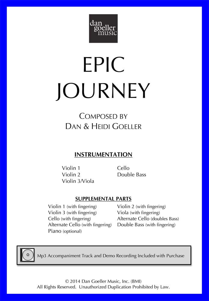 Epic Journey for String Orchestra